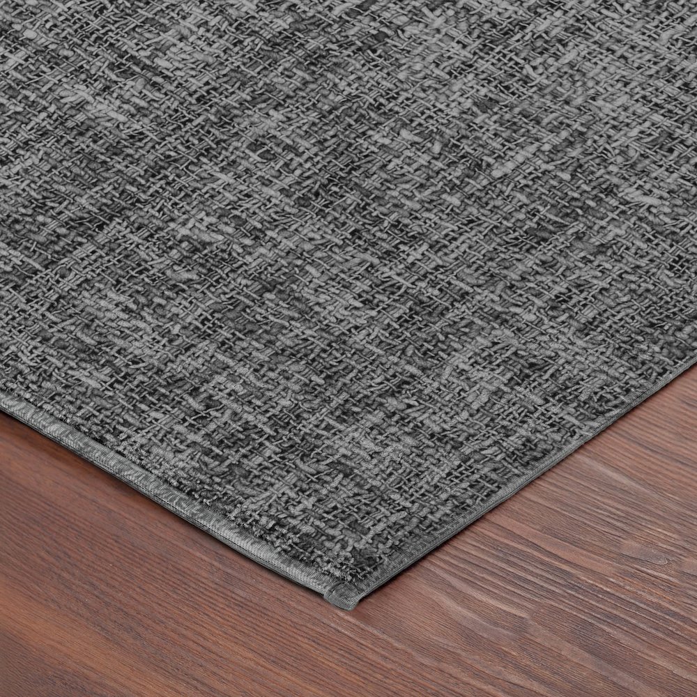 Luxury Washable Voyage VY1 Gray 9' x 12' Rug. Picture 2