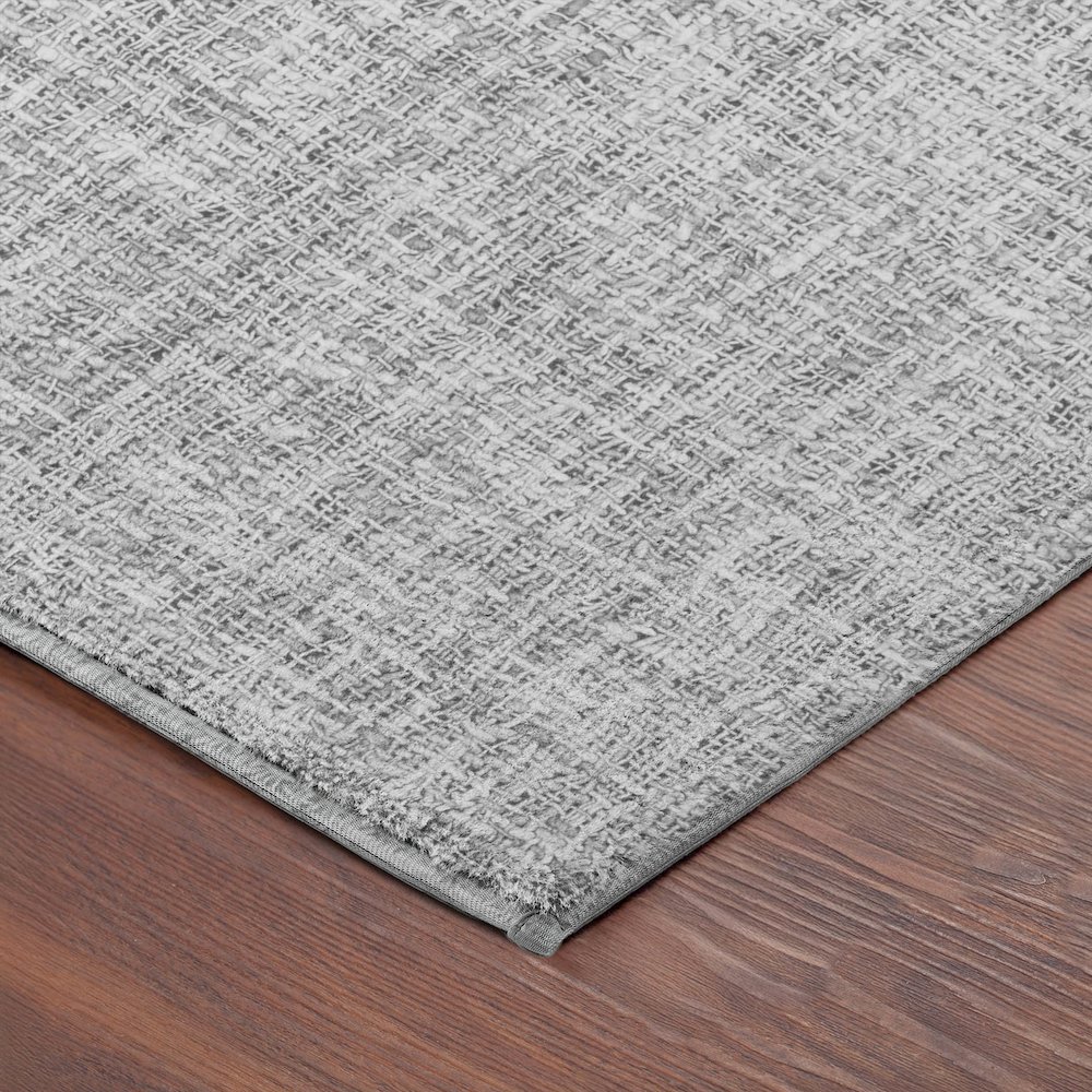 Luxury Washable Voyage VY1 Gray 9' x 12' Rug. Picture 2