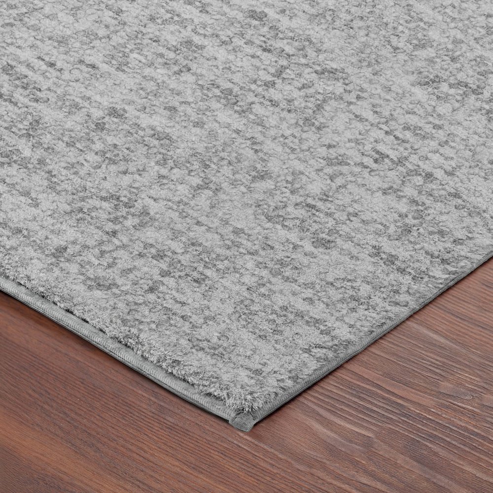 Luxury Washable Voyage VY2 Gray 9' x 12' Rug. Picture 2