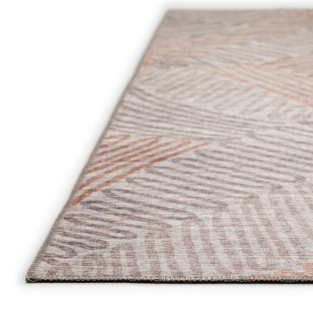 Yuma Mocha Transitional Abstract 8' x 10' Area Rug Mocha AYU41. Picture 3