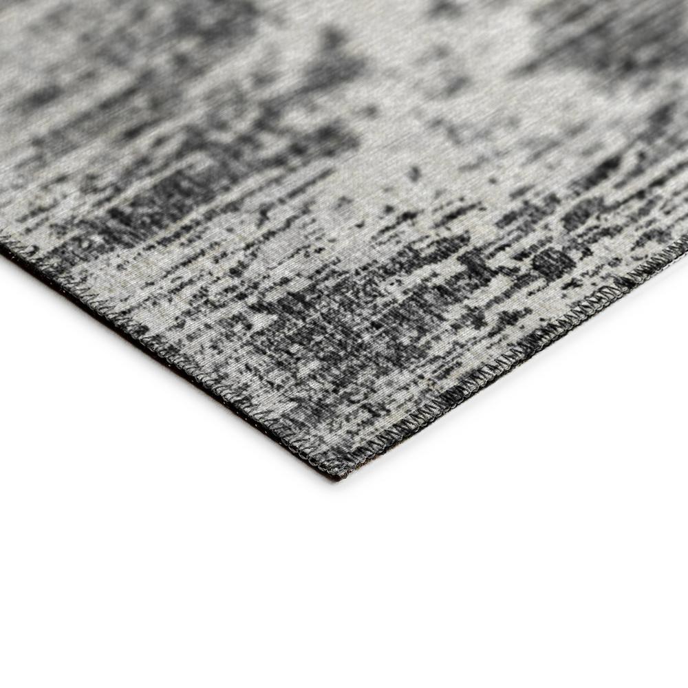 Indoor/Outdoor Accord AAC31 Gray Washable 9' x 12' Rug. Picture 4