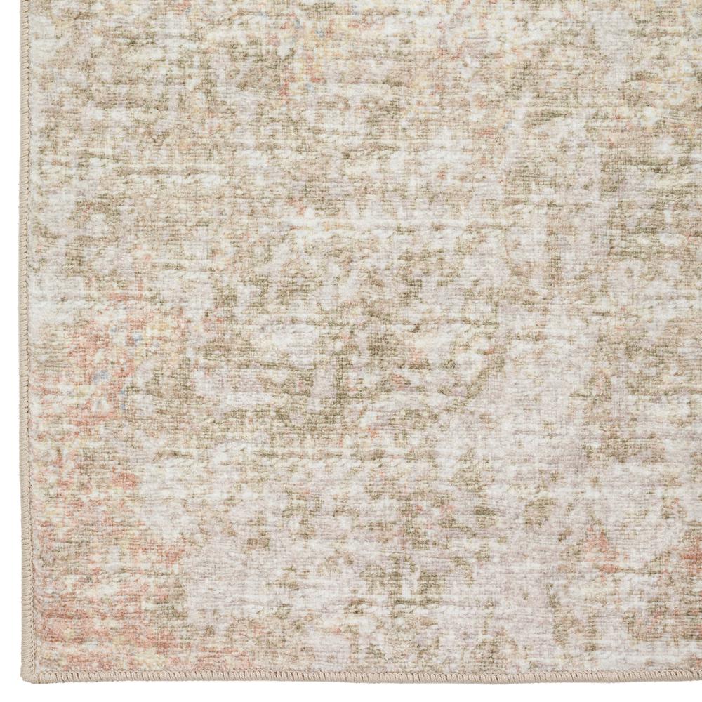 Winslow WL3 Khaki 4' x 4' Round Rug. Picture 3