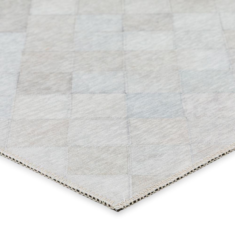 Laredo Ivory Animal Patchwork 8' x 10' Area Rug Ivory ALR32. Picture 3