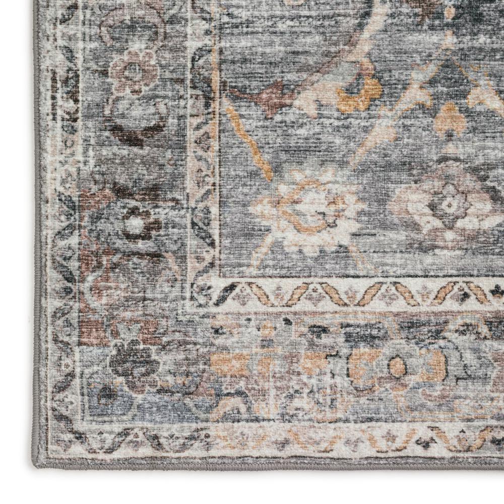 Jericho JC4 Silver 4' x 4' Round Rug. Picture 3