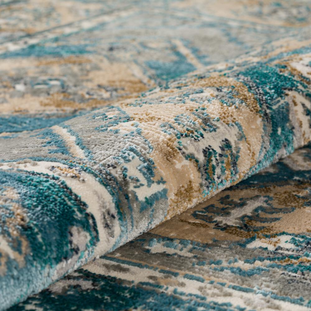 Karma KM22 Charcoal 1'8" x 2'6" Rug. Picture 6