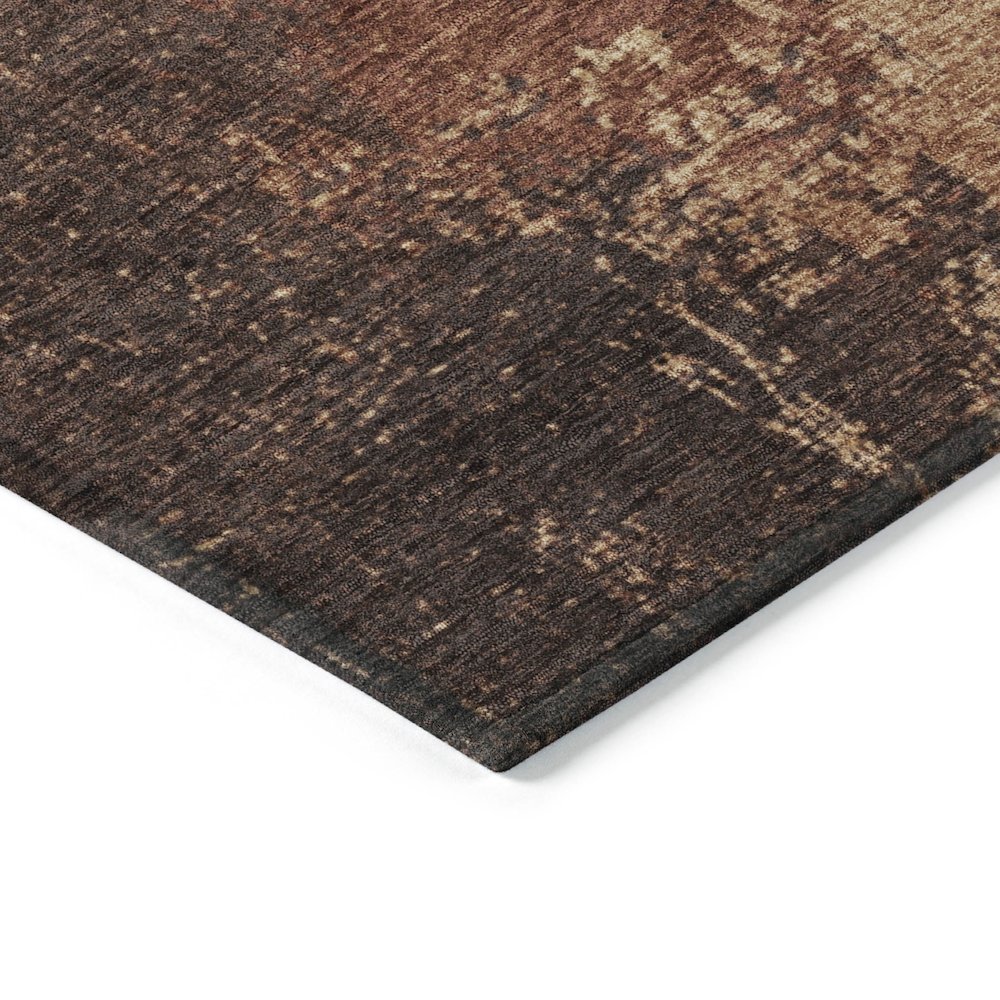 Machine Washable Indoor/Outdoor Chantille Paprika 10' x 14' Rug. Picture 3