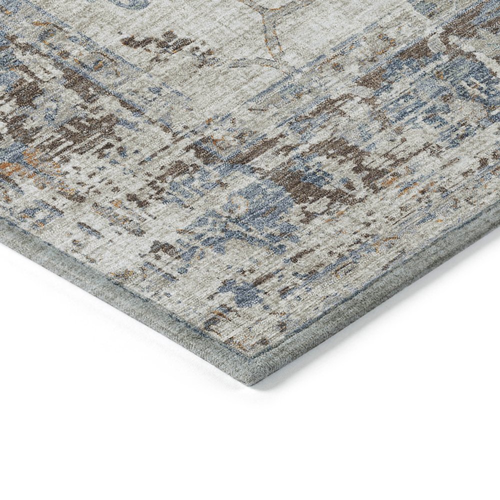 Machine Washable Indoor/Outdoor Chantille Putty 10' x 14' Rug. Picture 3