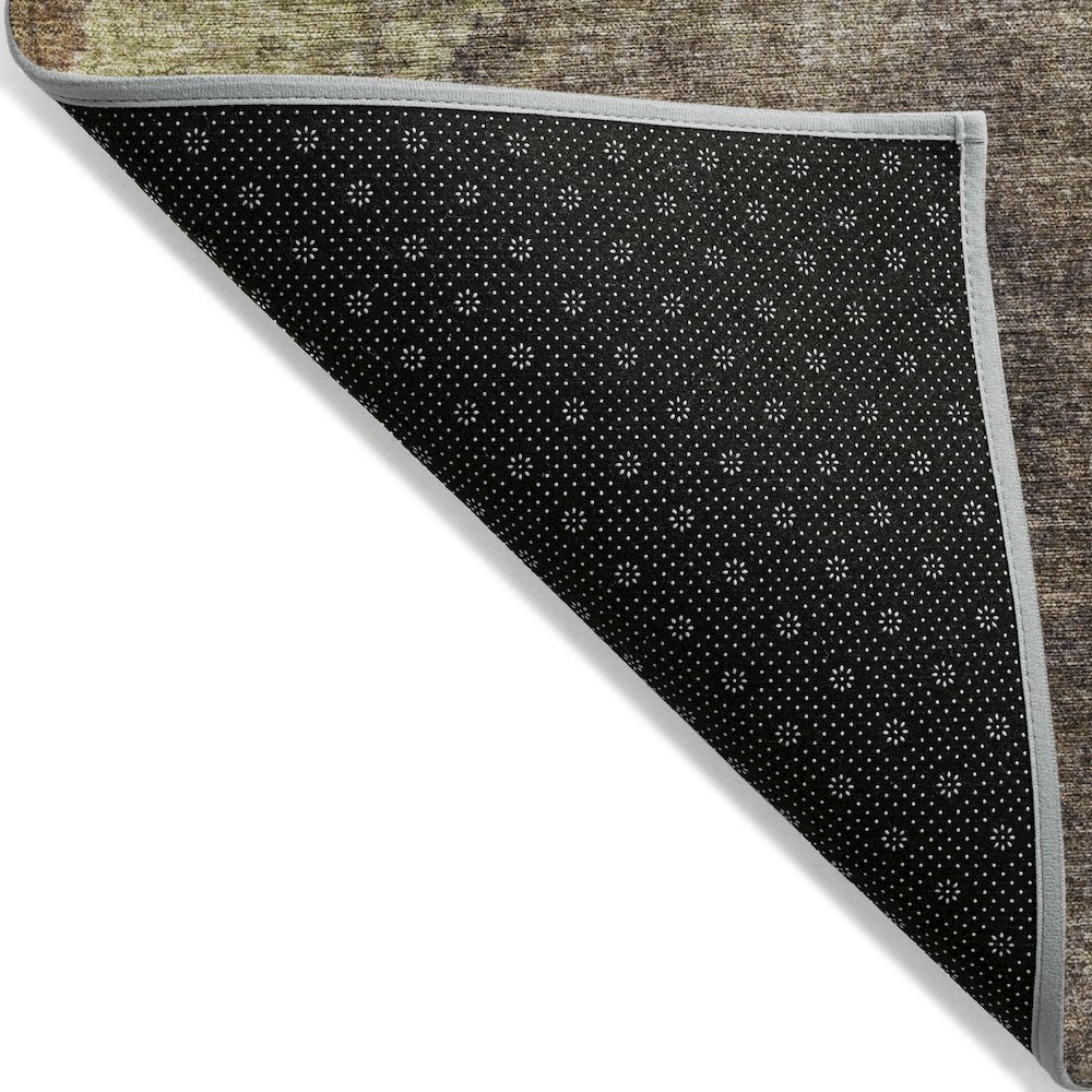 Machine Washable Indoor/Outdoor Chantille Mocha 10' x 14' Rug. Picture 2