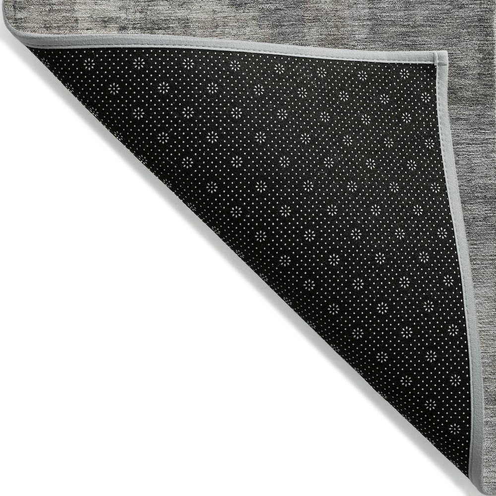 Machine Washable Indoor/Outdoor Chantille ACN2069 Pewter 10' x 14' Rug. Picture 2