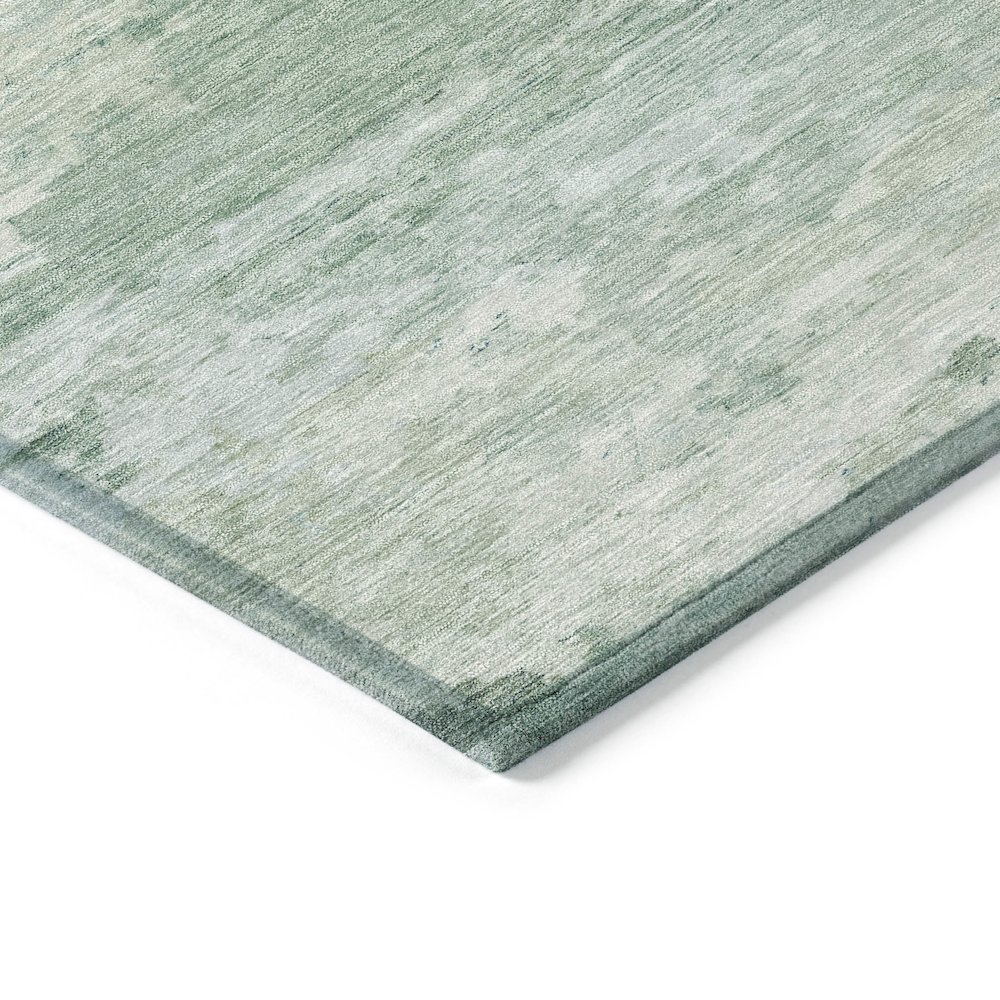 Machine Washable Indoor/Outdoor Chantille ACN2075 Mint 10' x 14' Rug. Picture 3