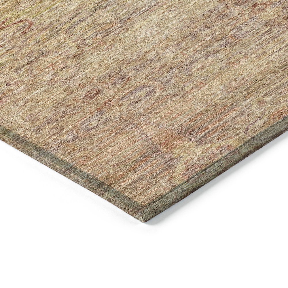 Machine Washable Indoor/Outdoor Chantille ACN2090 Coral 10' x 14' Rug. Picture 3