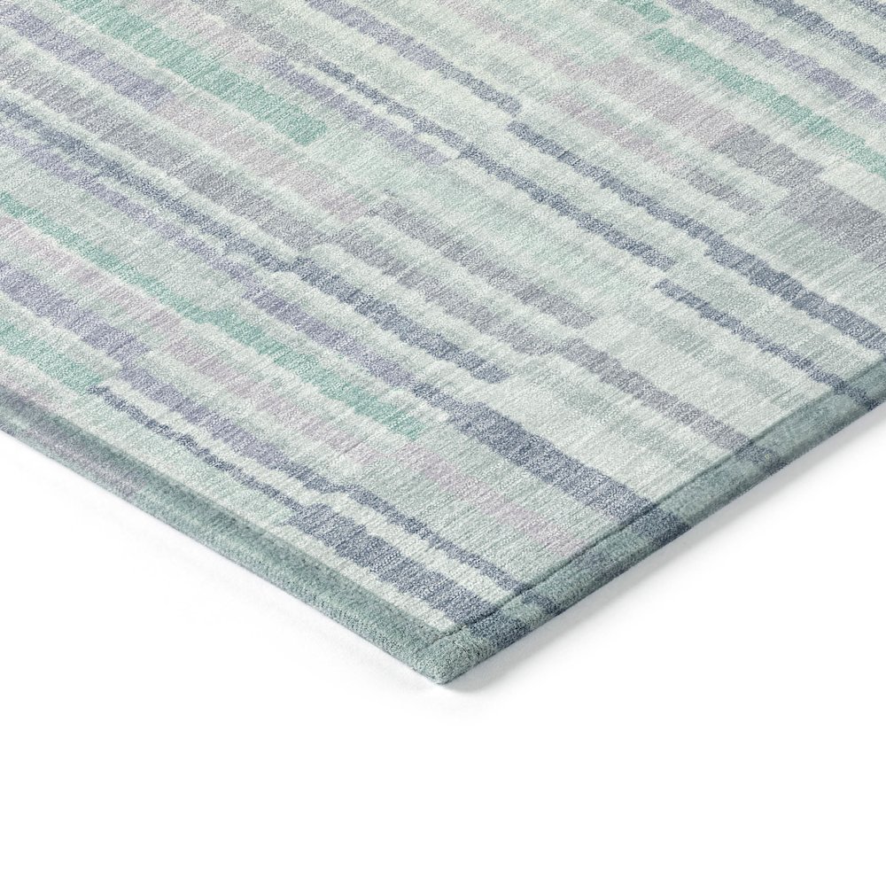 Machine Washable Indoor/Outdoor Chantille ACN2102 Mint 10' x 14' Rug. Picture 3