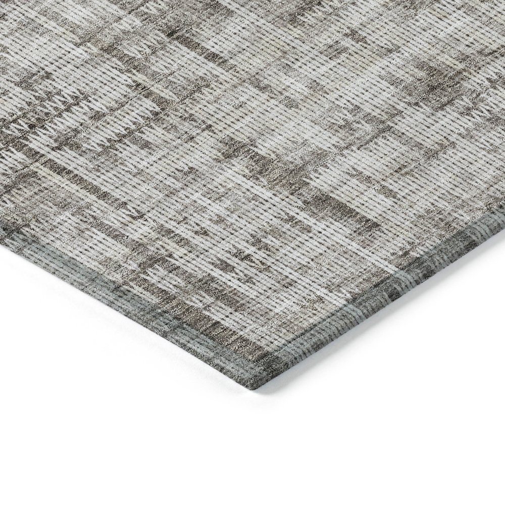 Machine Washable Indoor/Outdoor Chantille ACN2130 Taupe 10' x 14' Rug. Picture 3