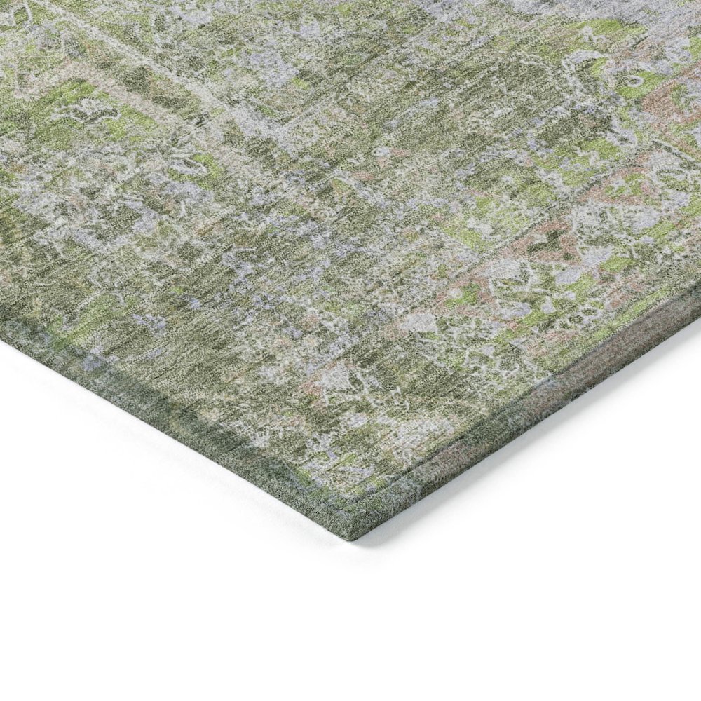 Machine Washable Indoor/Outdoor Chantille ACN2140 Aloe 10' x 14' Rug. Picture 3
