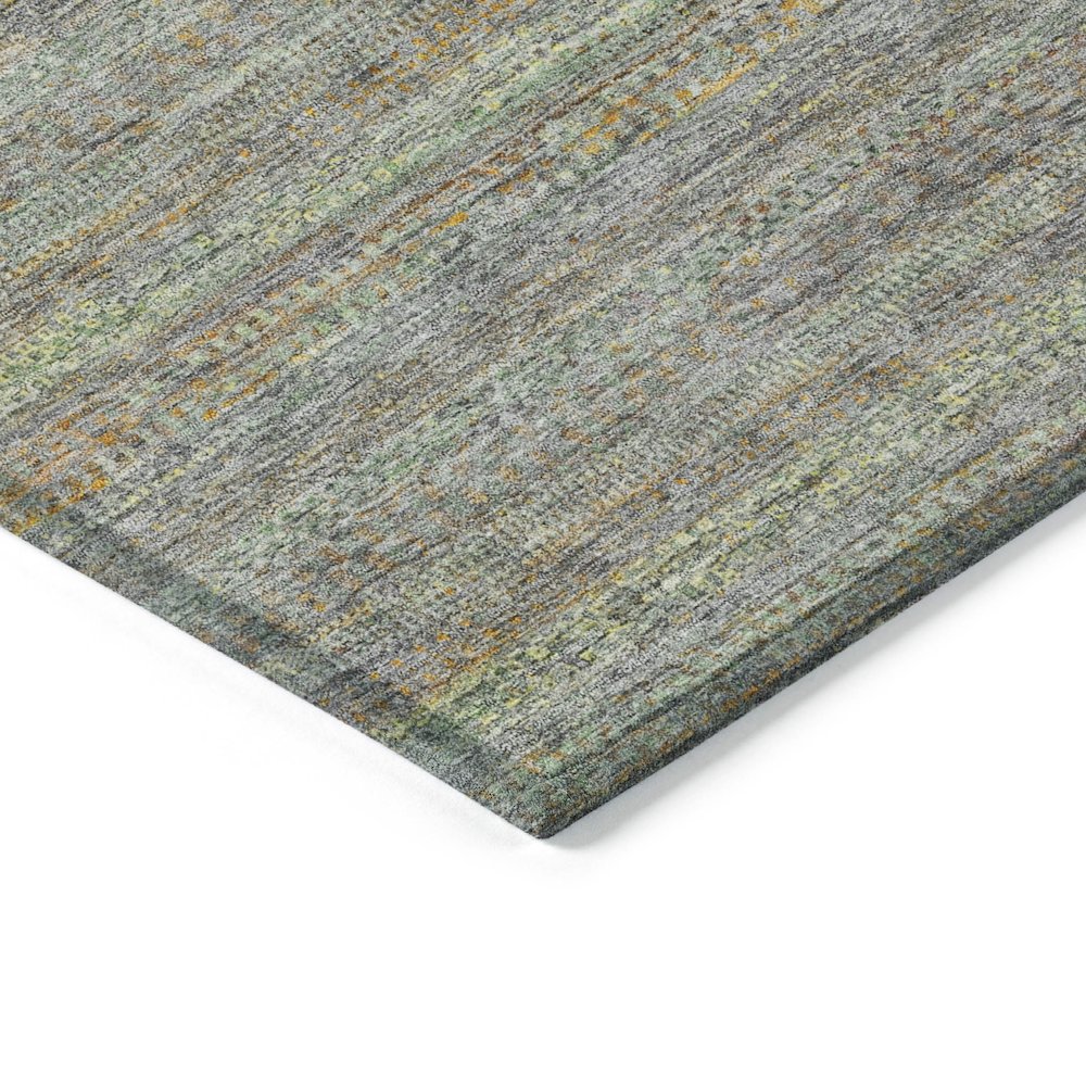 Machine Washable Indoor/Outdoor Chantille ACN2148 Gray 10' x 14' Rug. Picture 3