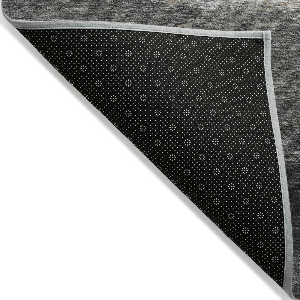 Machine Washable Indoor/Outdoor Chantille ACN2169 Pewter 10' x 14' Rug. Picture 2