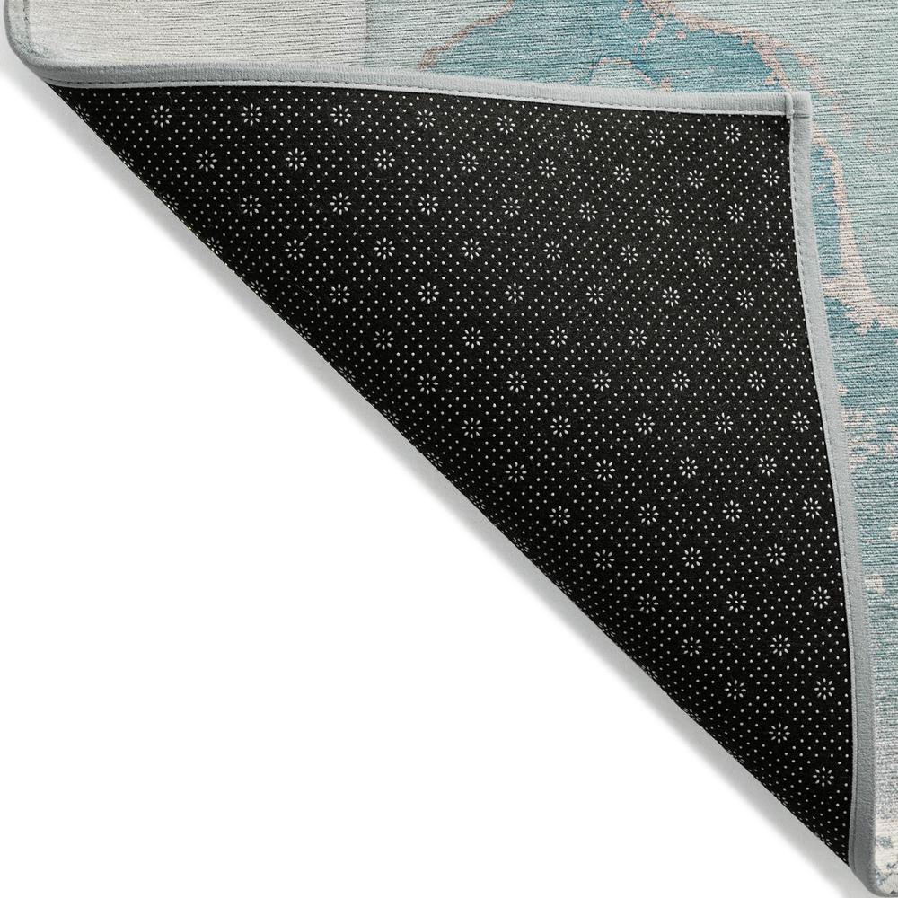 Chantille ACN517 Teal 10' x 14' Rug. Picture 2