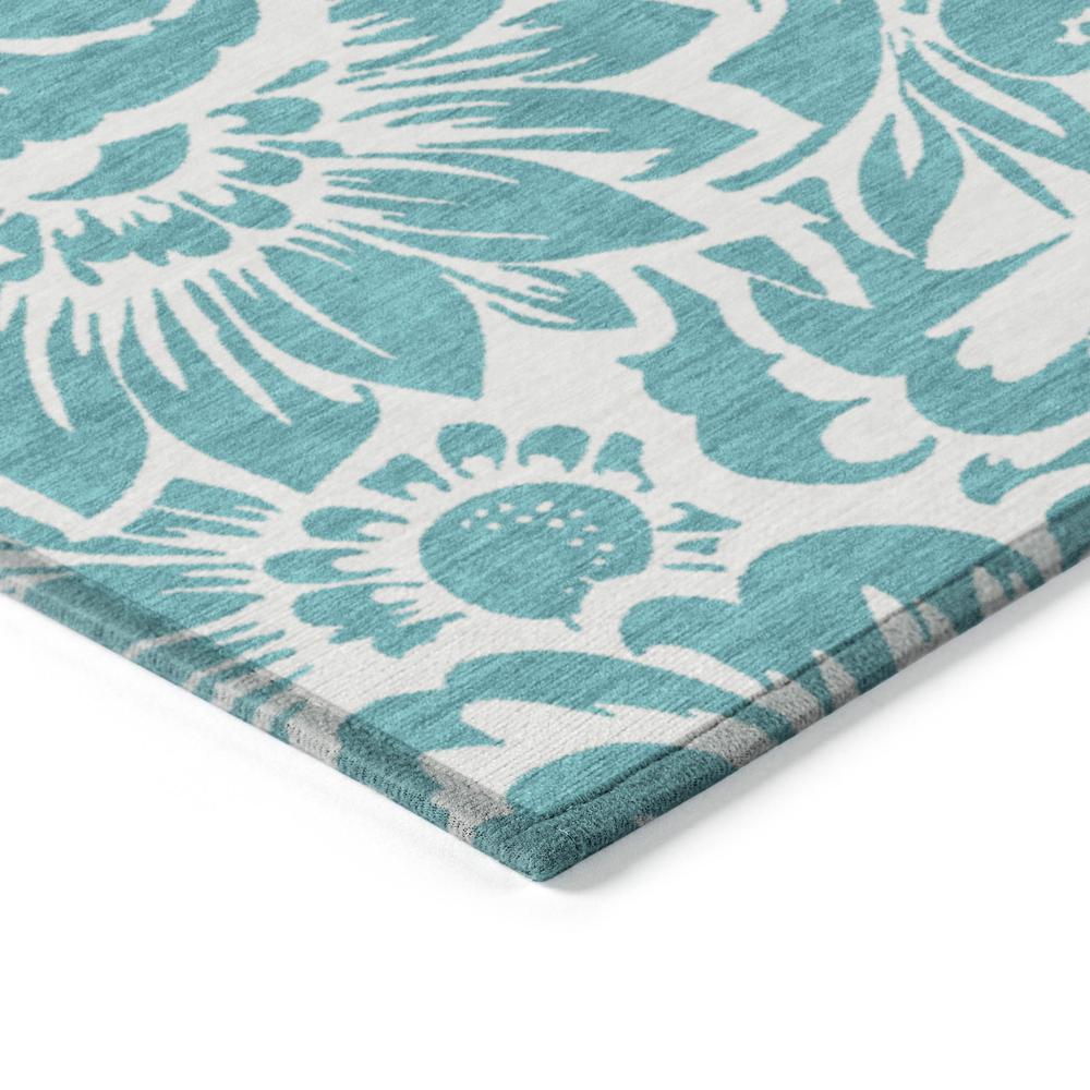 Chantille ACN551 Teal 10' x 14' Rug. Picture 3