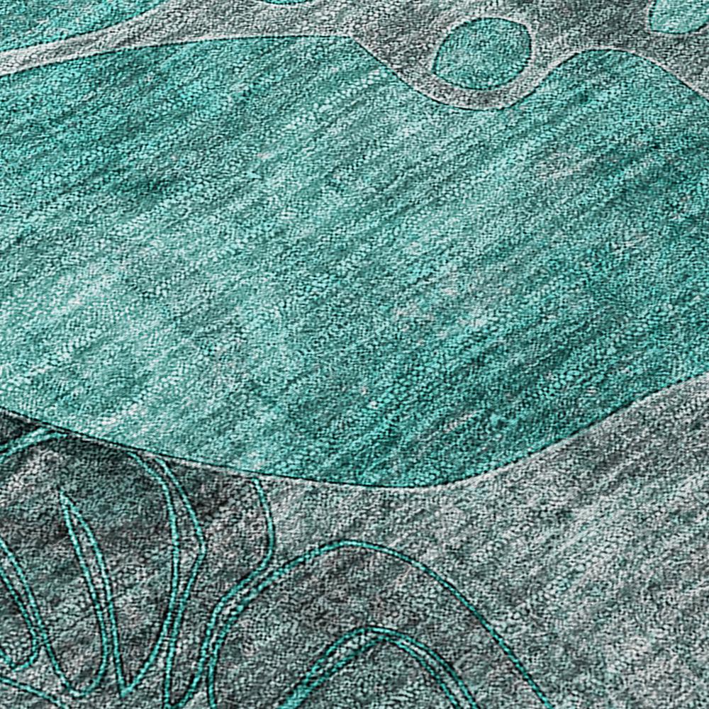 Chantille ACN558 Teal 10' x 14' Rug. Picture 5