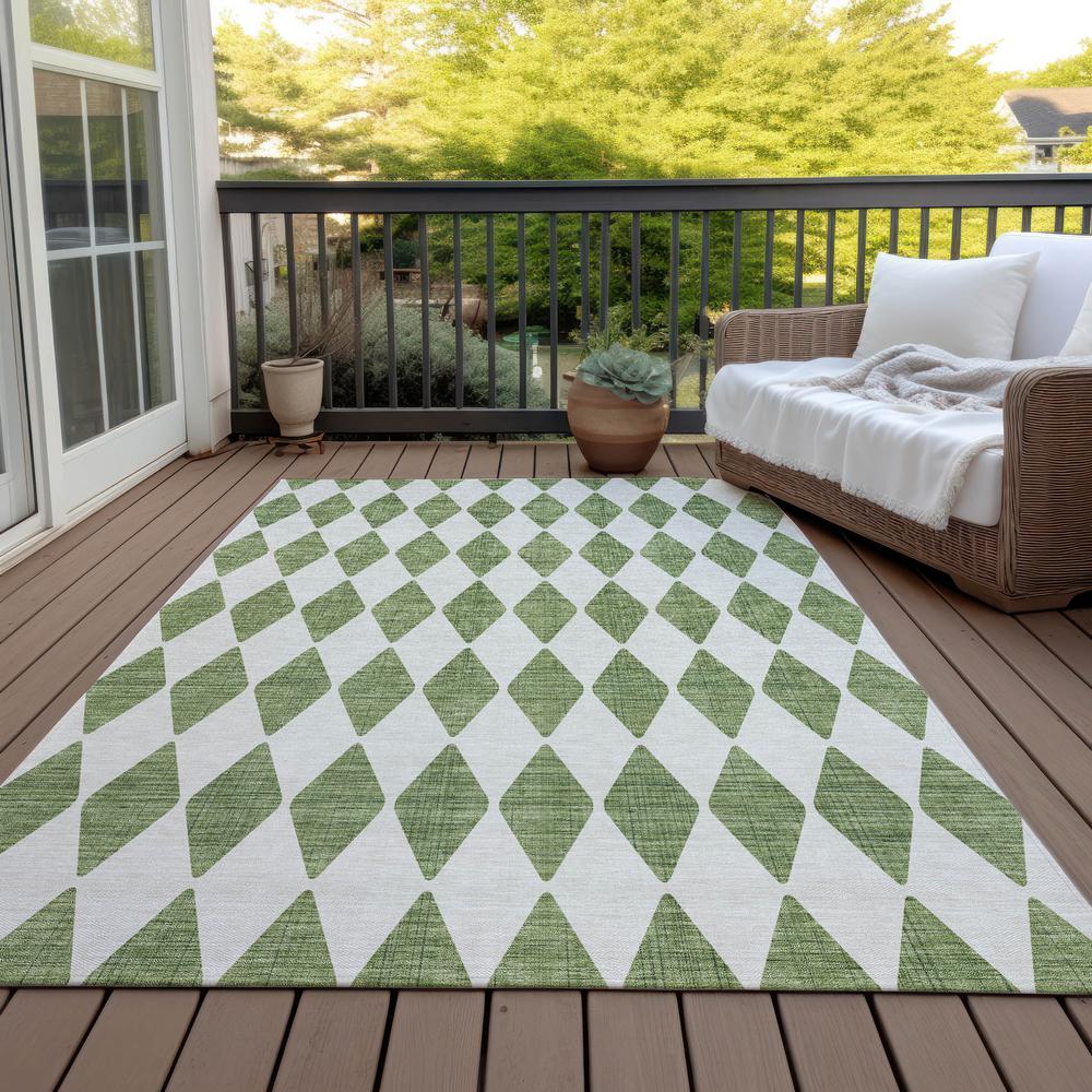 Chantille ACN578 Green 9' x 12' Rug. Picture 8