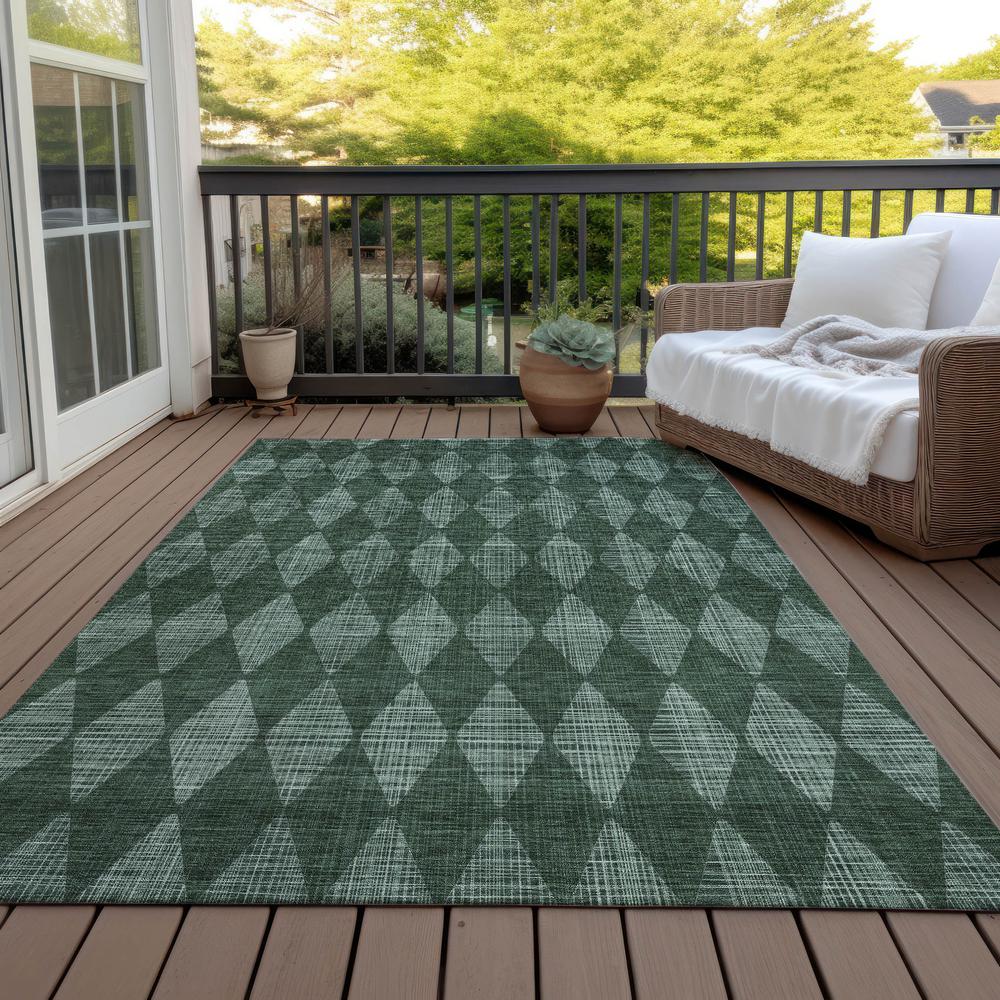Chantille ACN578 Green 9' x 12' Rug. Picture 8