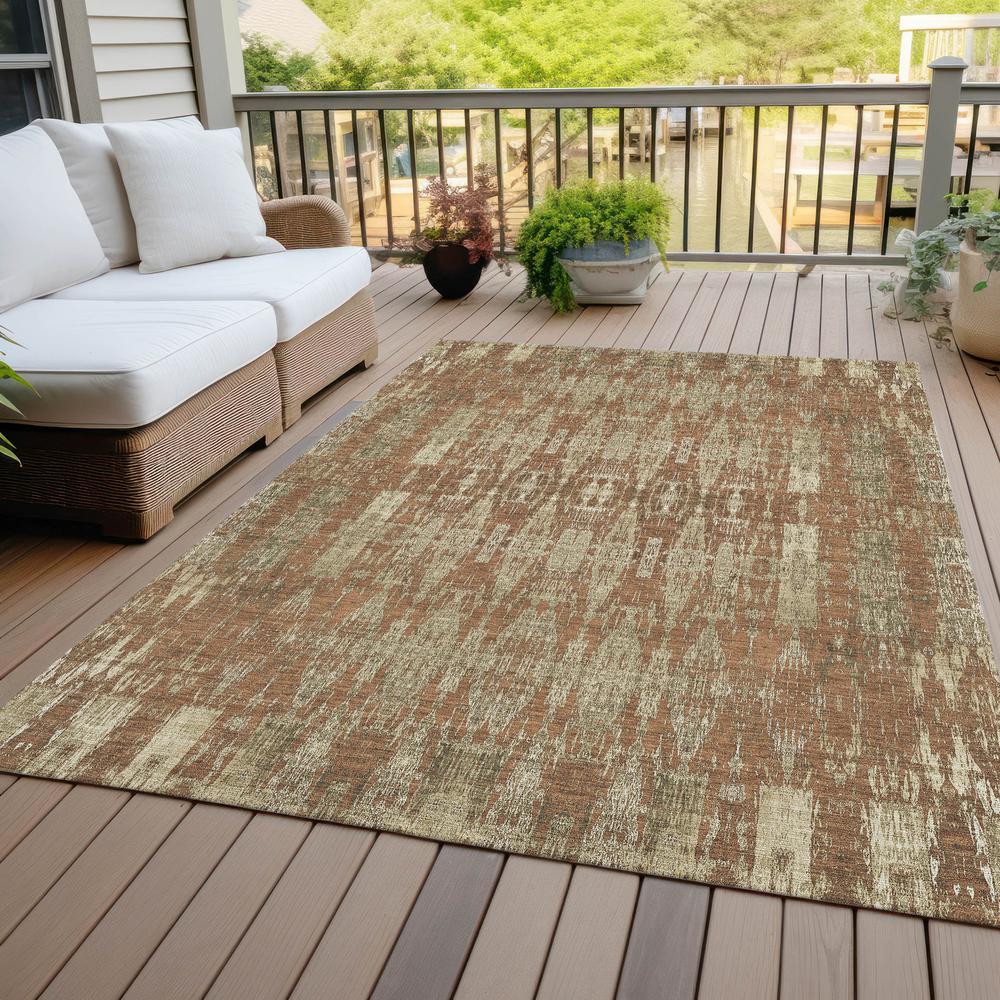 Chantille ACN580 Orange 9' x 12' Rug. Picture 8