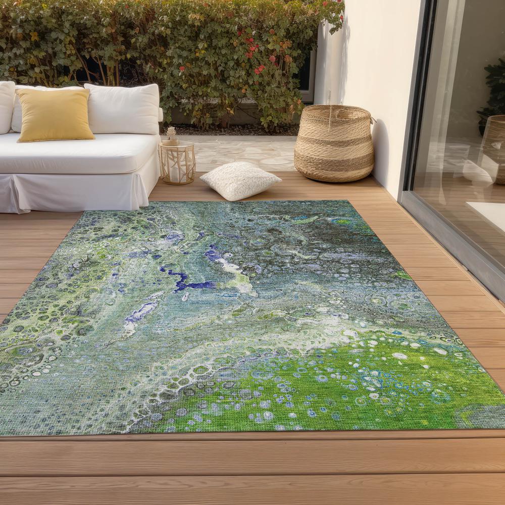 Chantille ACN588 Green 9' x 12' Rug. Picture 8
