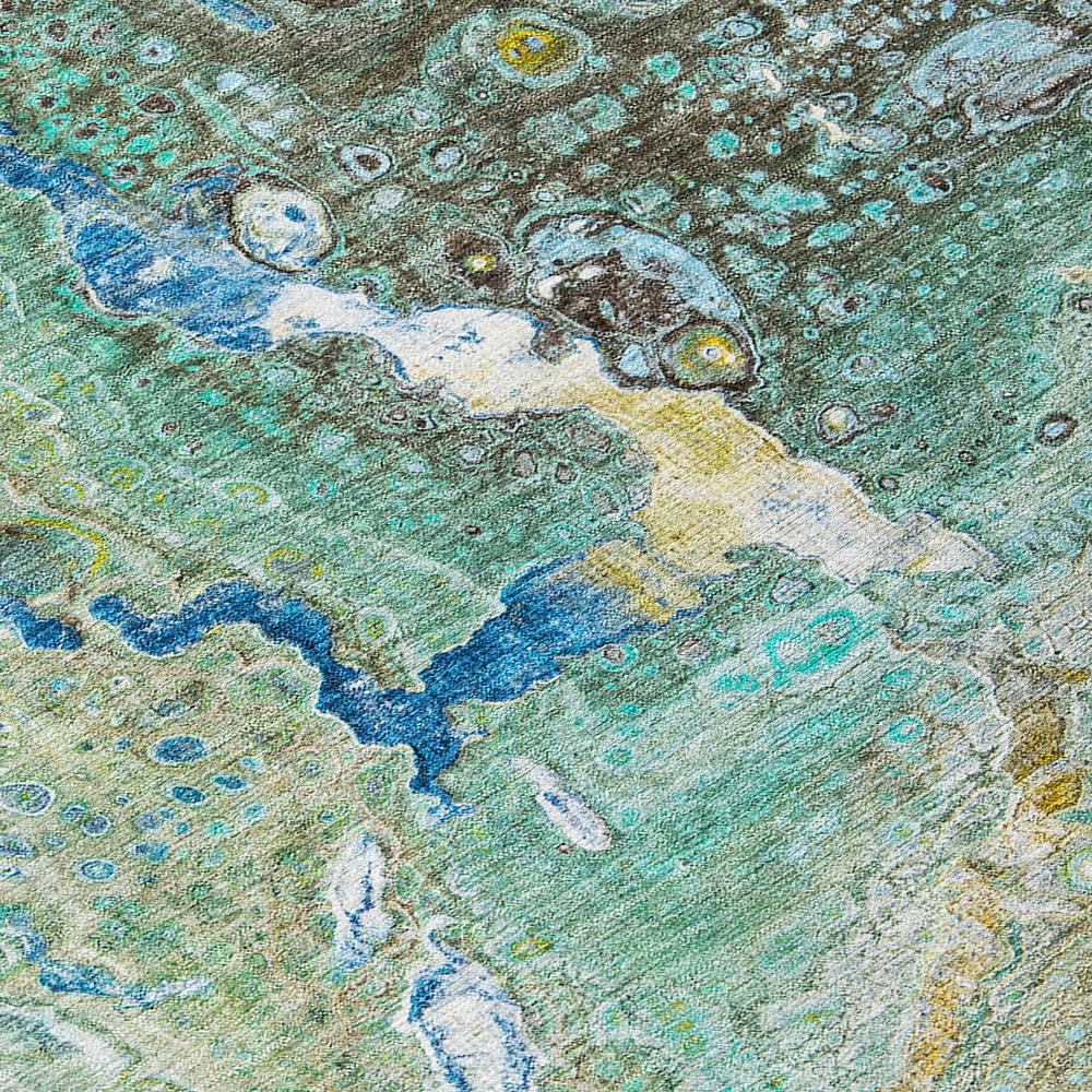 Chantille ACN588 Teal 10' x 14' Rug. Picture 5