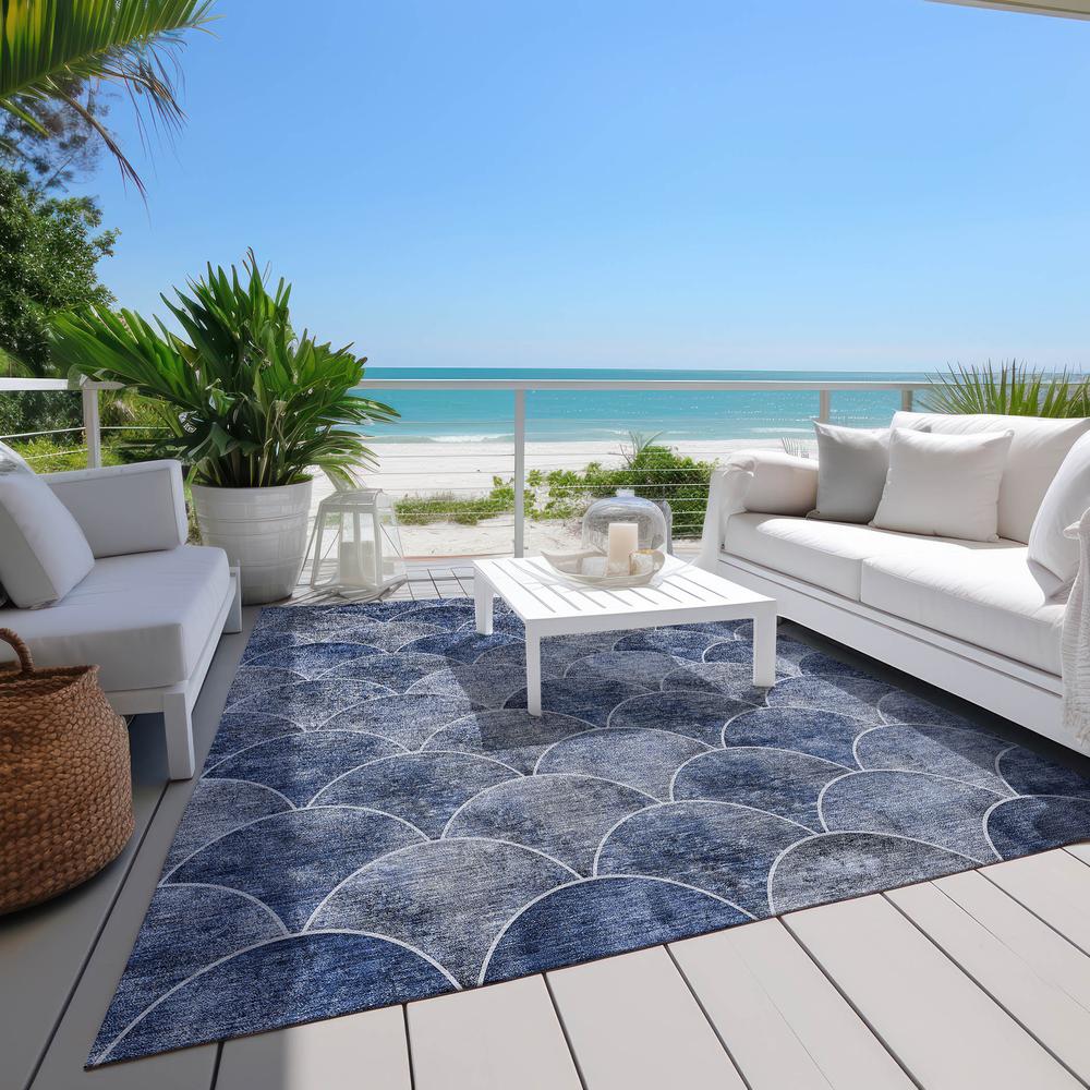 Chantille ACN594 Blue 9' x 12' Rug. Picture 8