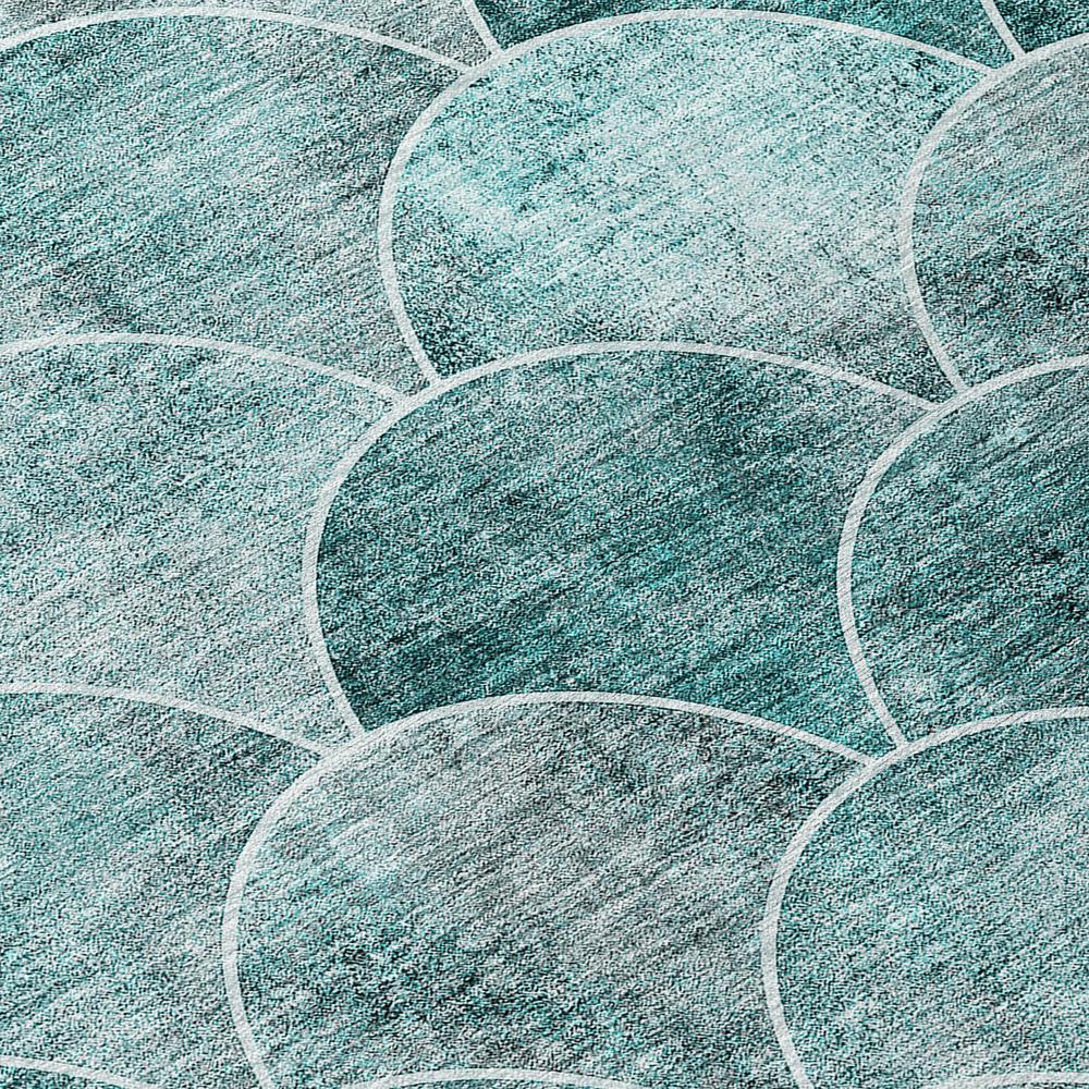 Chantille ACN594 Teal 10' x 14' Rug. Picture 5
