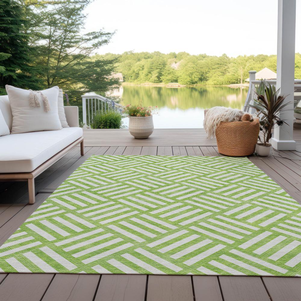 Chantille ACN620 Green 9' x 12' Rug. Picture 8