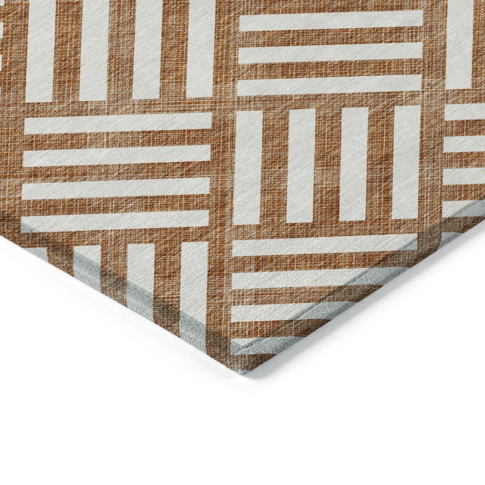 Chantille ACN620 Orange 10' x 14' Rug. Picture 3