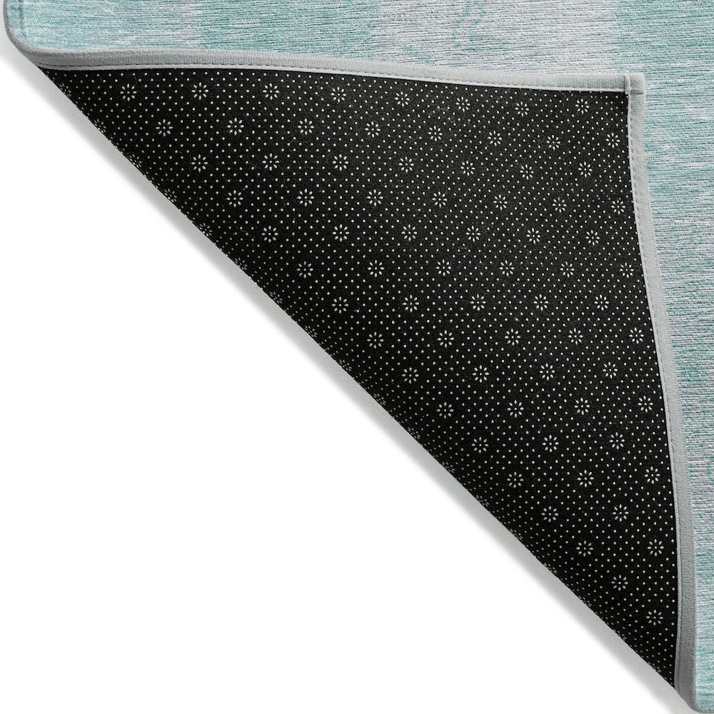 Chantille ACN631 Teal 10' x 14' Rug. Picture 2