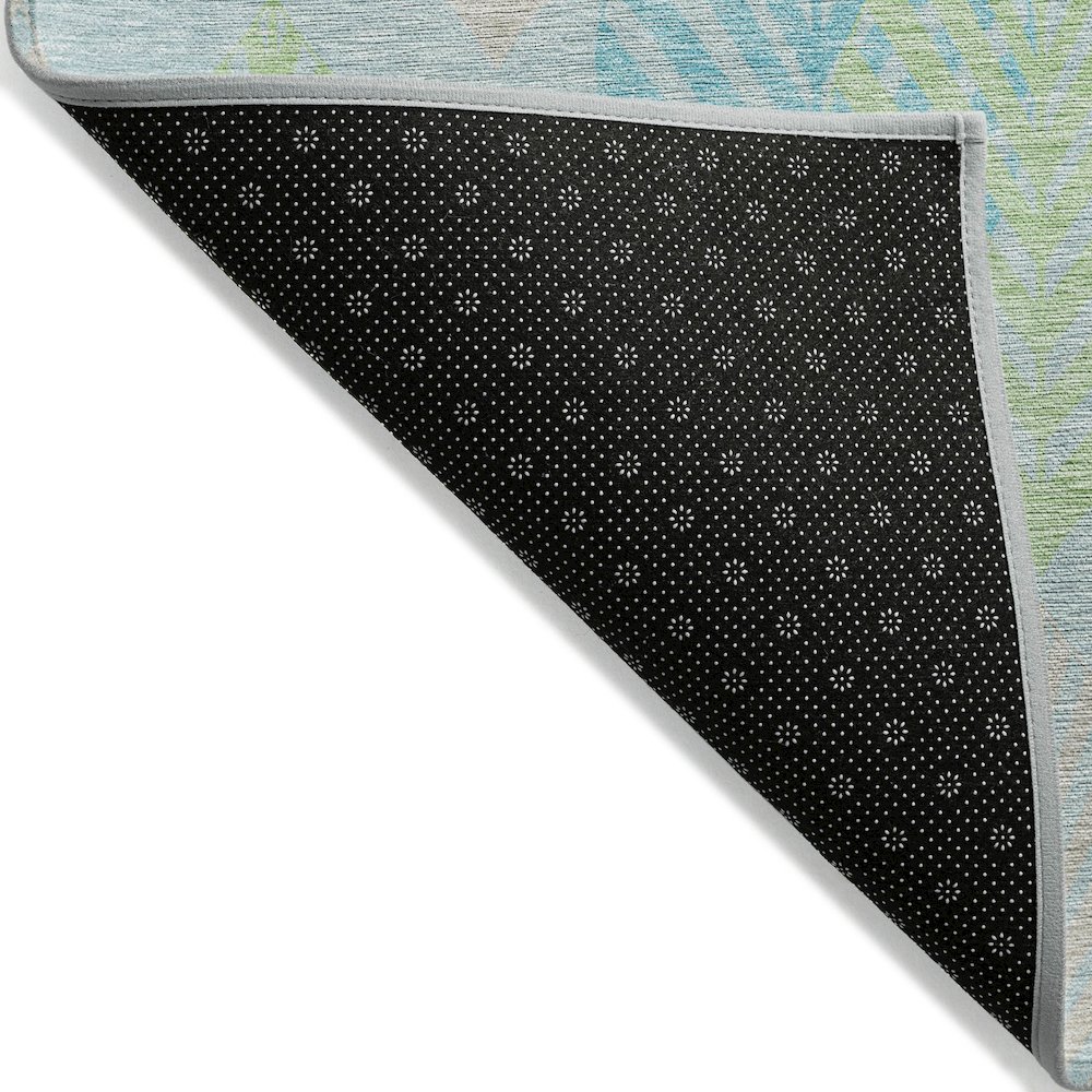 Chantille ACN744 Teal 10' x 14' Rug. Picture 2