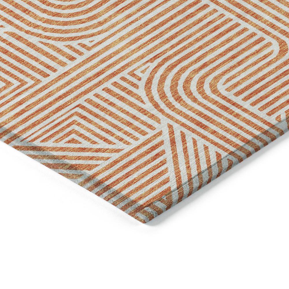 Chantille ACN917 Orange 10' x 14' Rug. Picture 3