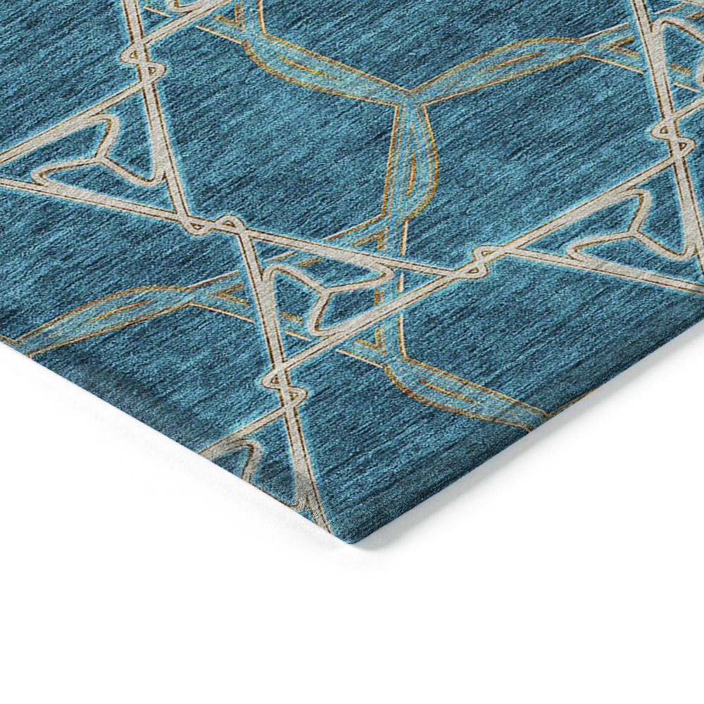 Chantille ACN959 Teal 10' x 14' Rug. Picture 3