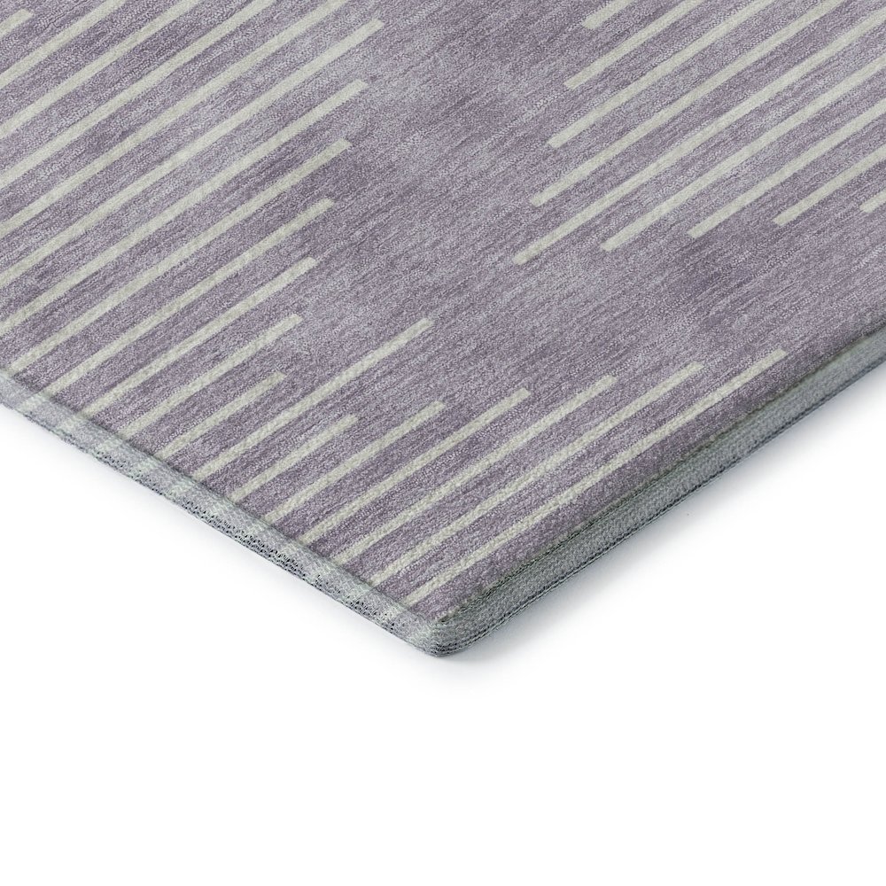 Premium Machine Washable Mayfield AMF1016 Lavender 10' x 14' Rug. Picture 3