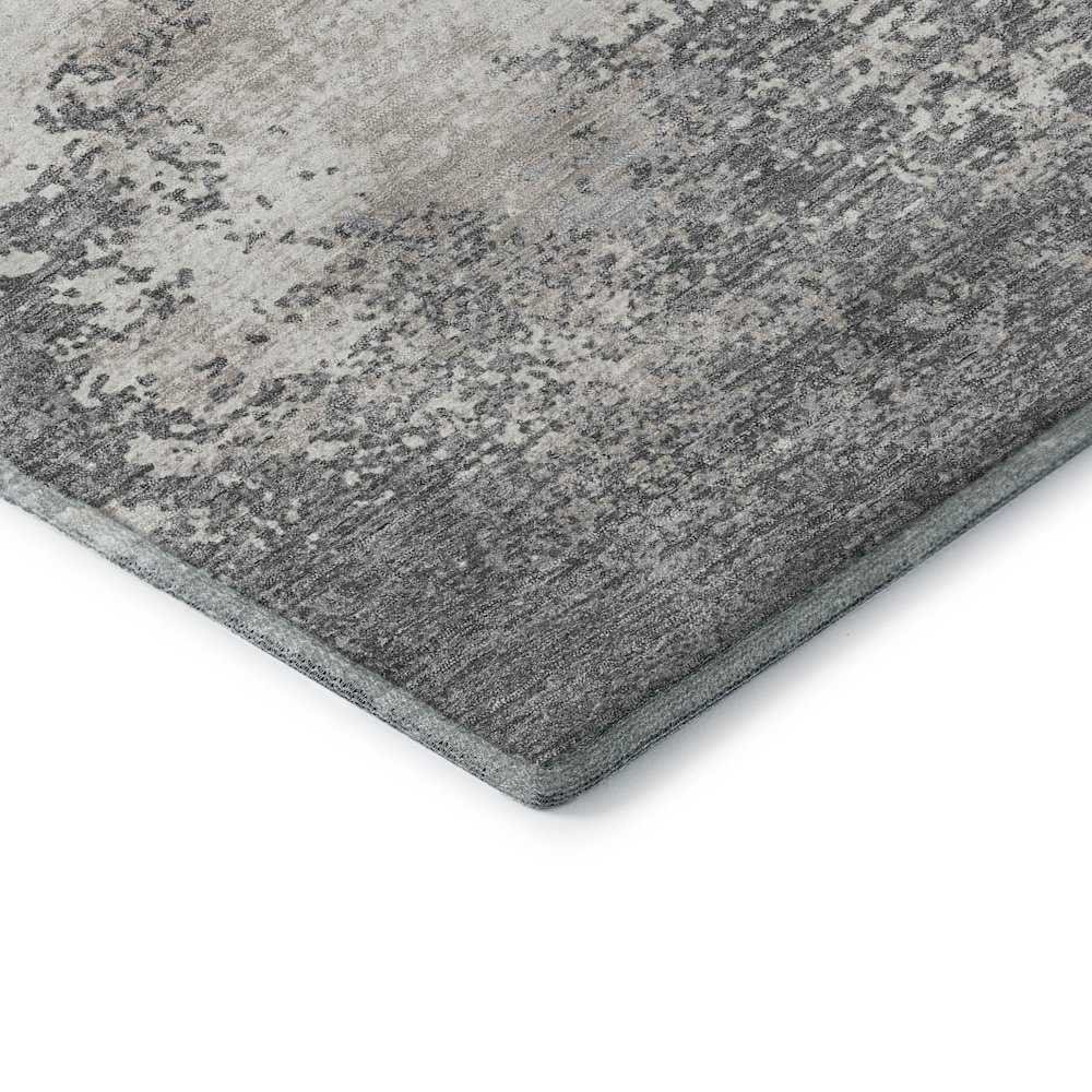 Premium Machine Washable Mayfield AMF1027 Gray 10' x 14' Rug. Picture 3