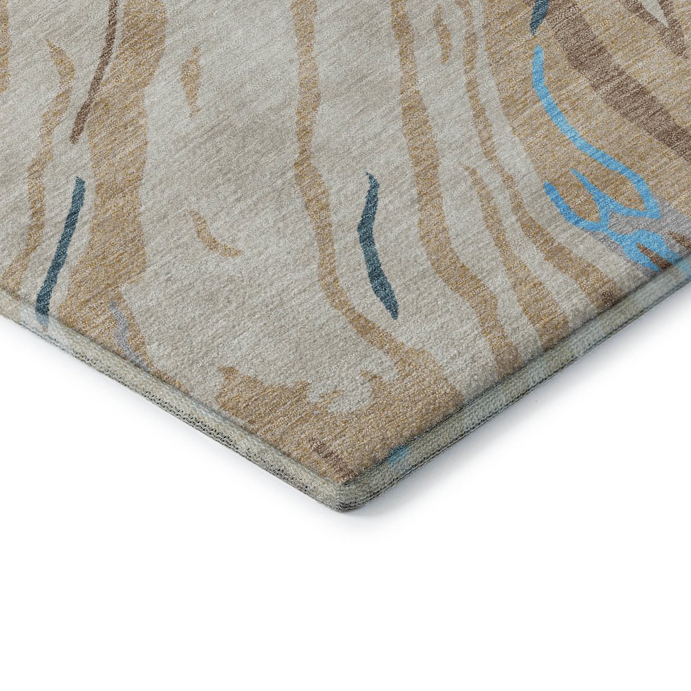 Premium Machine Washable Mayfield AMF1037 Beige 10' x 14' Rug. Picture 3