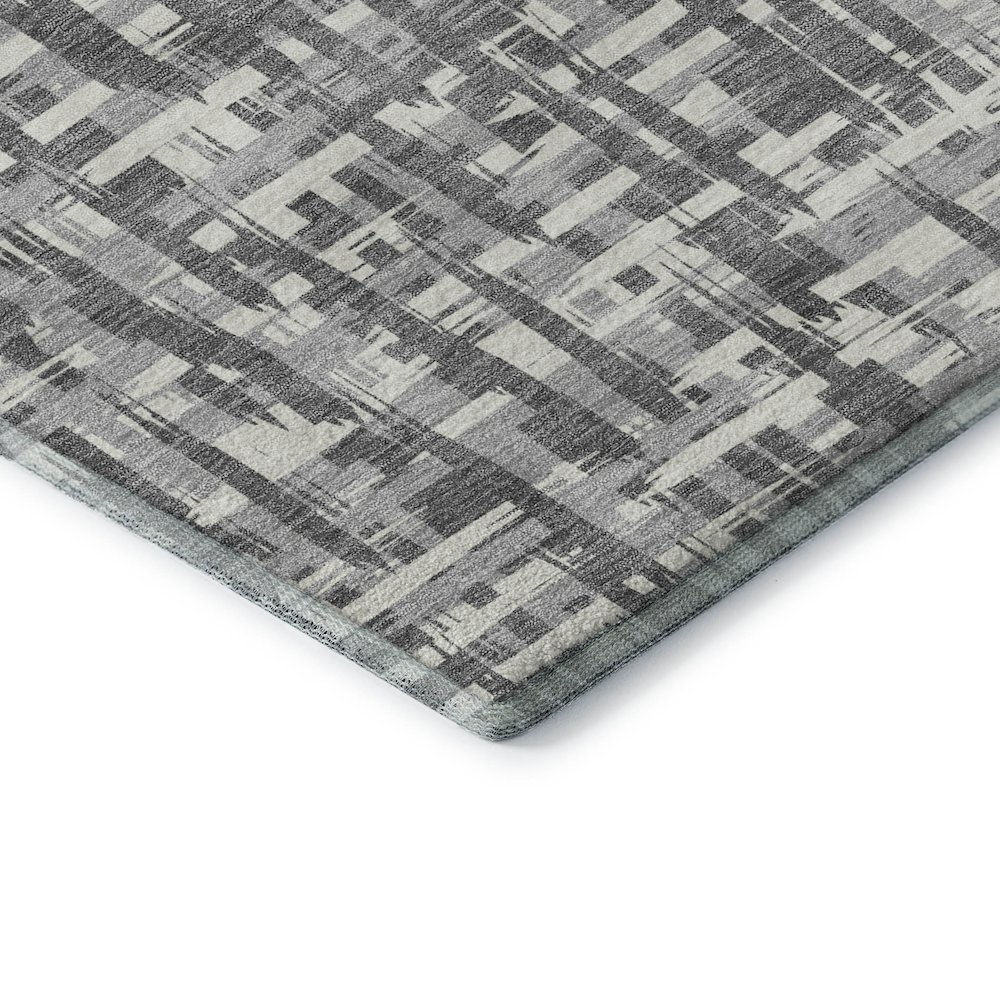 Premium Machine Washable Mayfield AMF1059 Gray 10' x 14' Rug. Picture 3