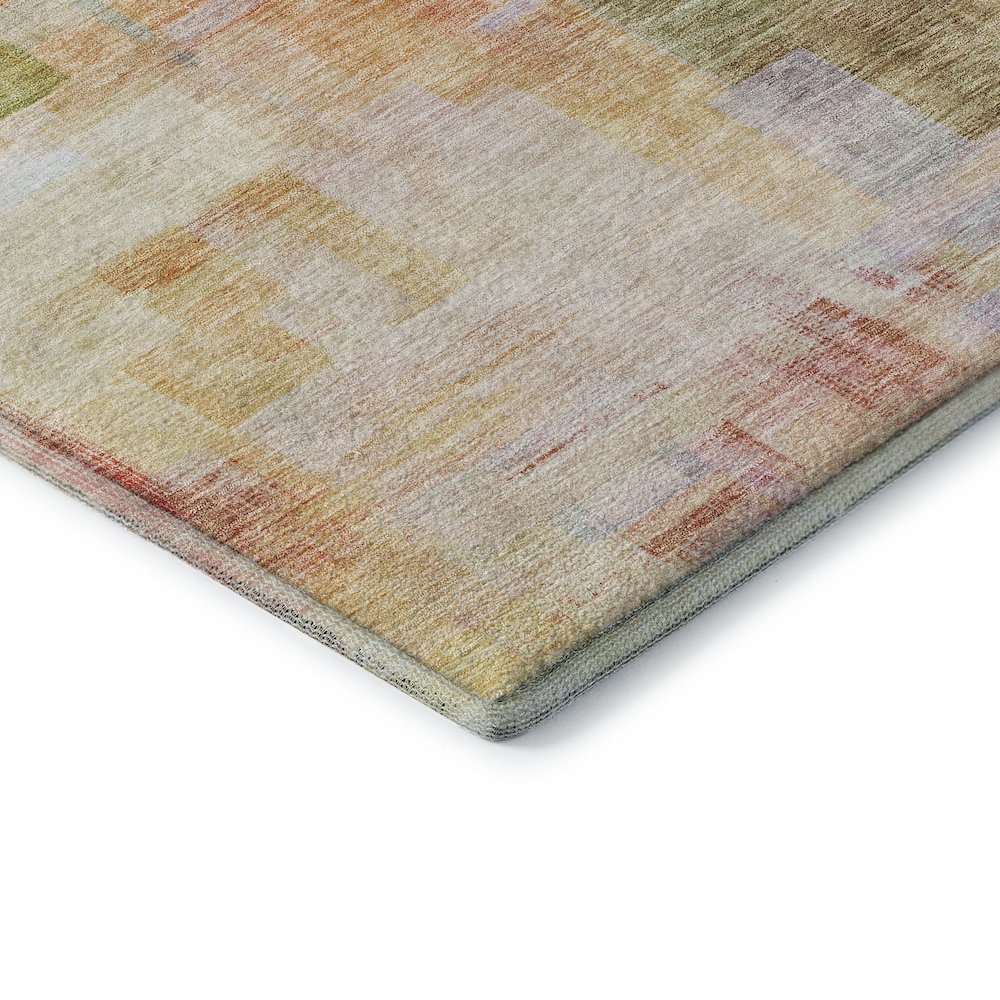 Premium Machine Washable Mayfield AMF1067 Coral 10' x 14' Rug. Picture 3