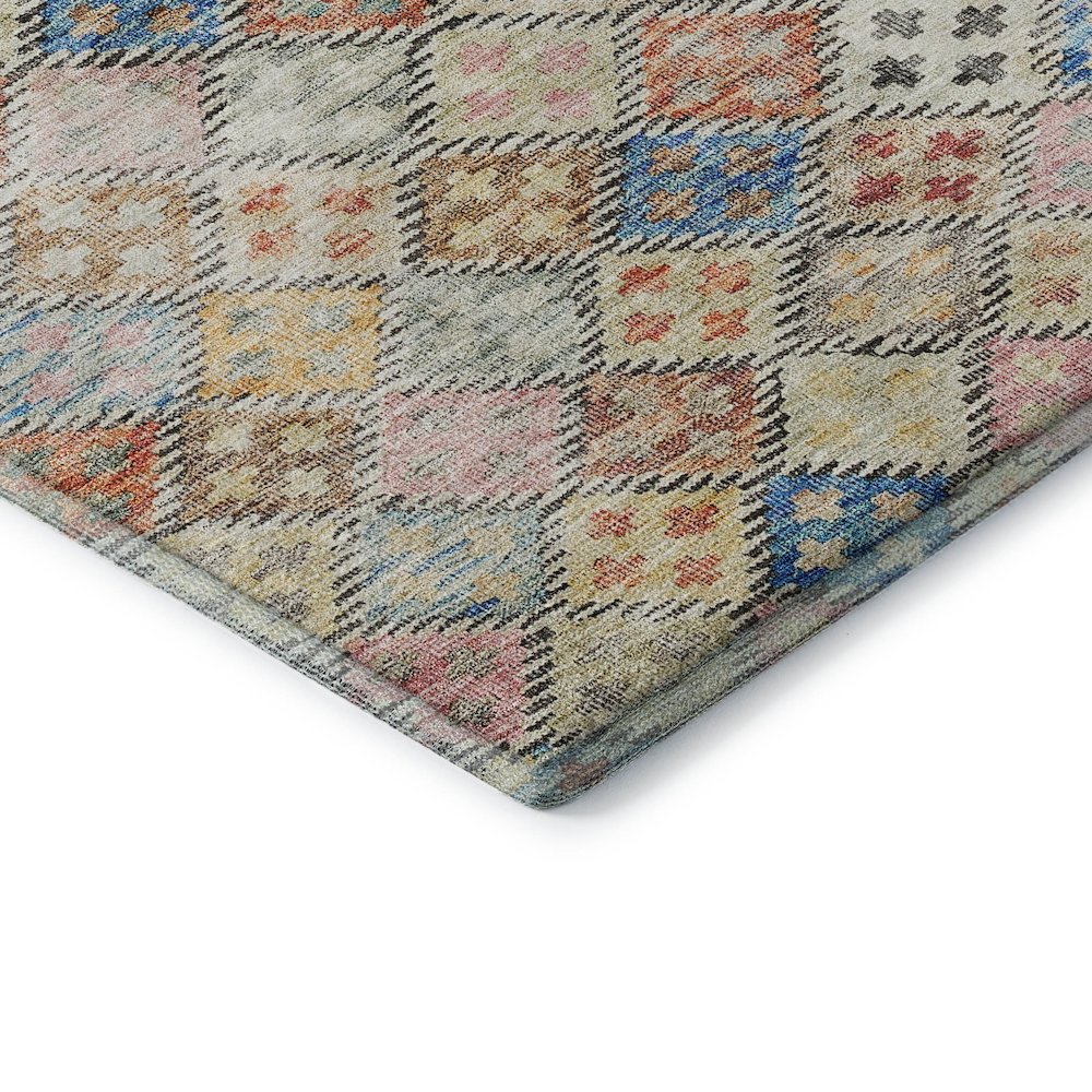 Premium Machine Washable Mayfield AMF1081 Paprika 10' x 14' Rug. Picture 3