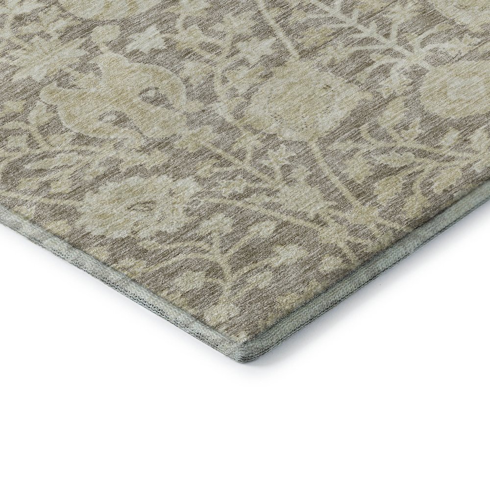 Premium Machine Washable Mayfield AMF1086 Mocha 10' x 14' Rug. Picture 3
