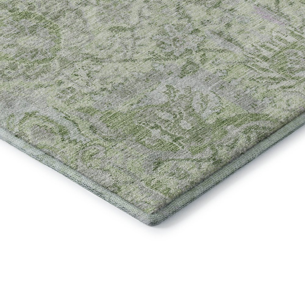 Premium Machine Washable Mayfield AMF1102 Mint 10' x 14' Rug. Picture 3