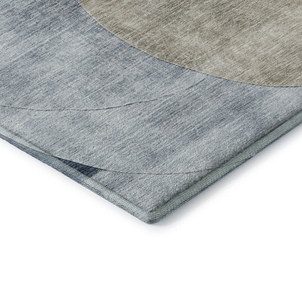 Premium Machine Washable Mayfield AMF1140 Sky 10' x 14' Rug. Picture 3