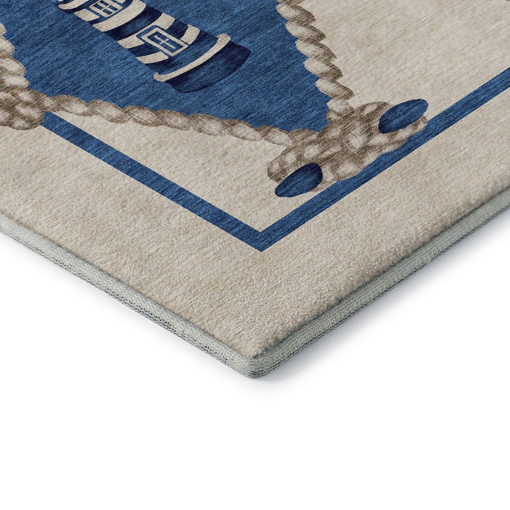 Premium Machine Washable Mayfield  Ivory 10' x 14' Rug. Picture 3