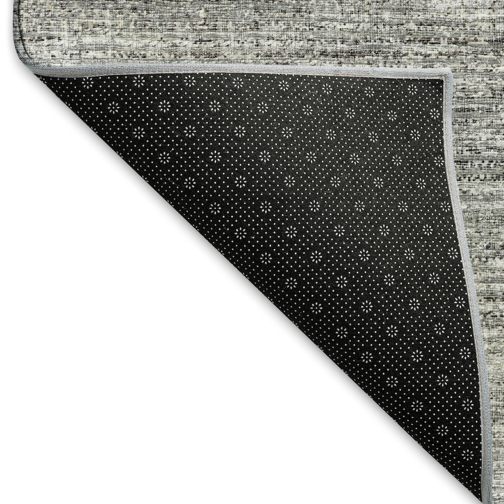 Premium Machine Washable Mayfield  Silver 10' x 14' Rug. Picture 2