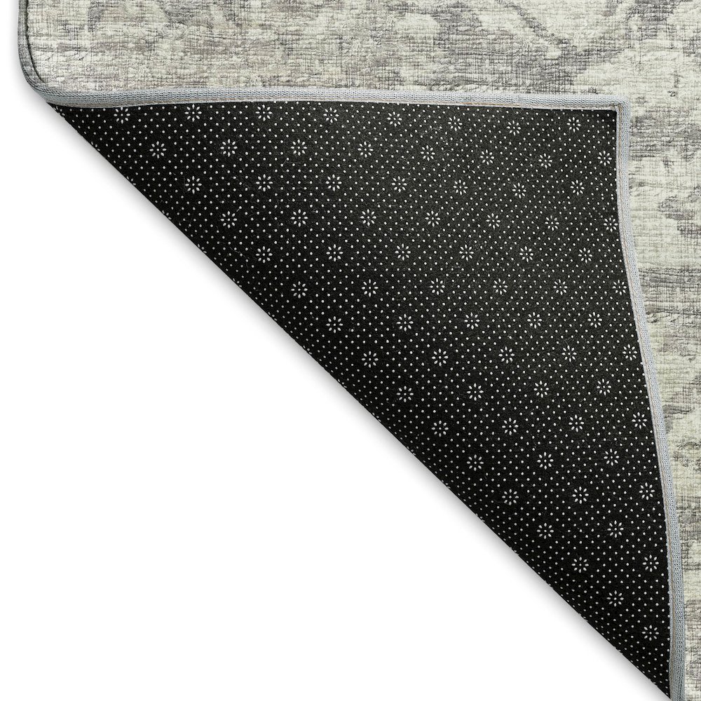 Premium Machine Washable Mayfield  Gray 10' x 14' Rug. Picture 2