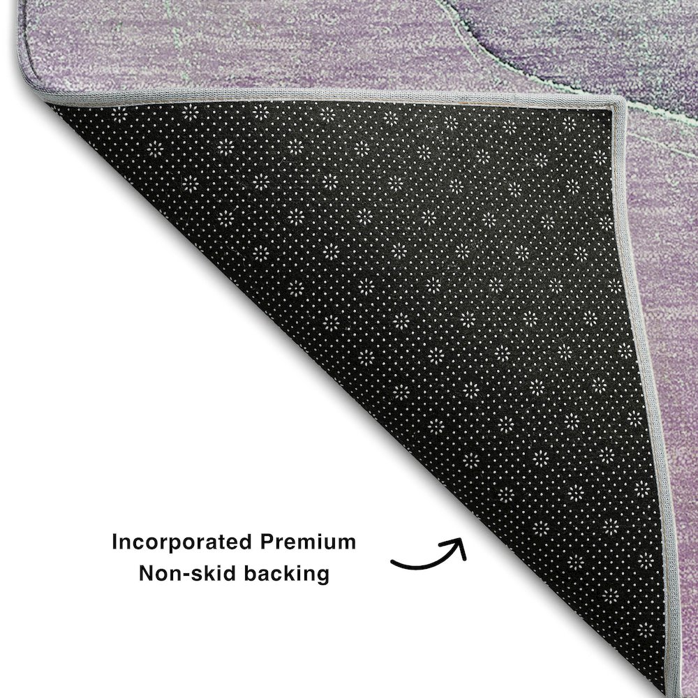 Premium Machine Washable Mayfield  Aloe 10' x 14' Rug. Picture 2