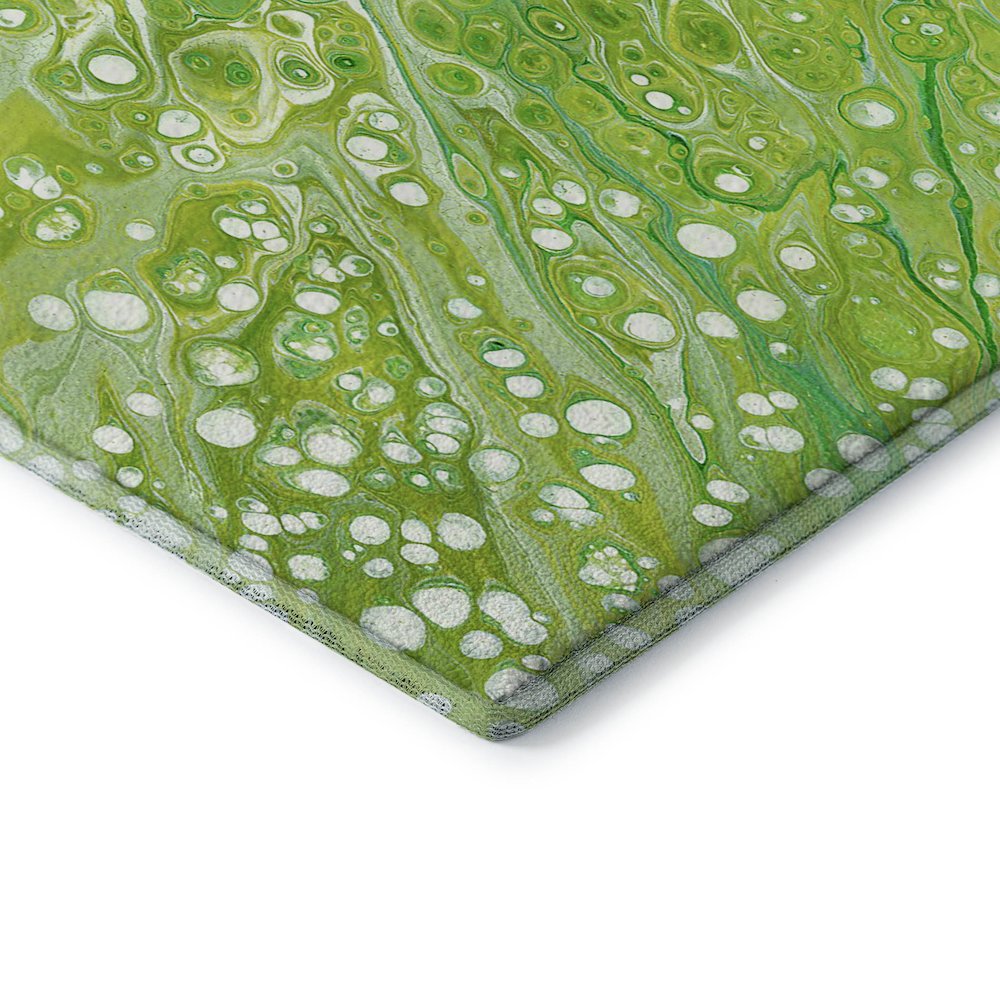 Premium Machine Washable Mayfield  Clover 10' x 14' Rug. Picture 3